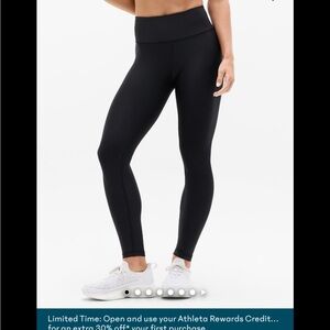 Athleta Women's Sleek Black Leggings